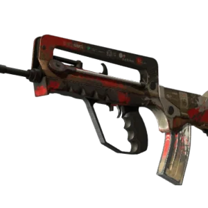 StatTrak™ FAMAS | Roll Cage (Battle-Scarred)