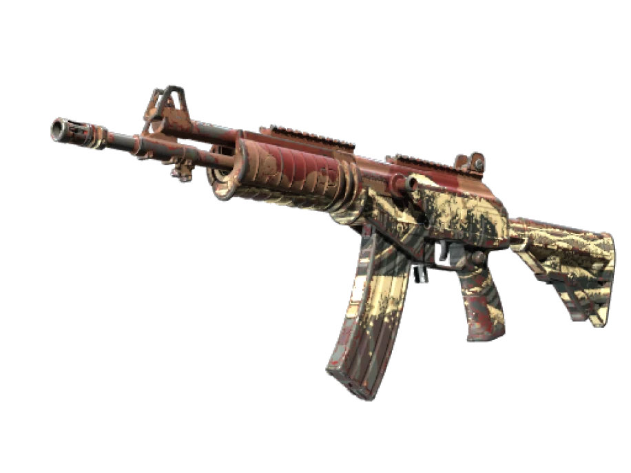 StatTrak™ Galil AR | Crimson Tsunami (Well-Worn)