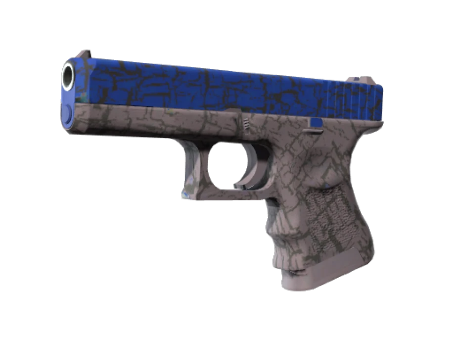 StatTrak™ Glock-18 | Blue Fissure (Factory New)