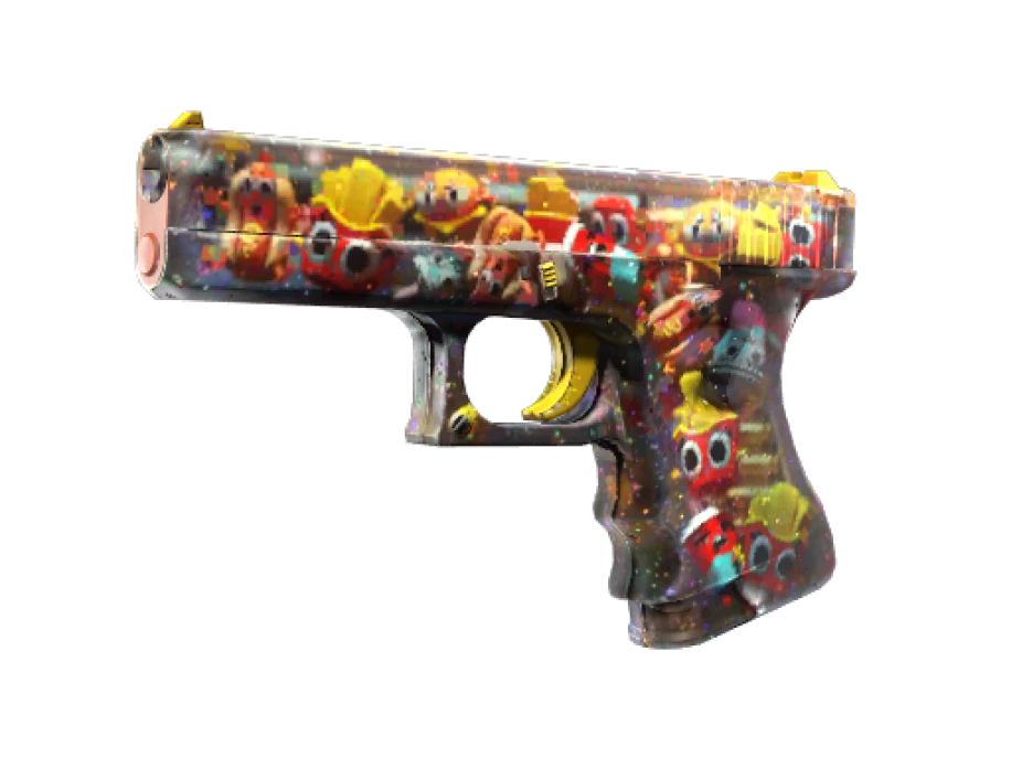 StatTrak™ Glock-18 | Snack Attack (Minimal Wear)
