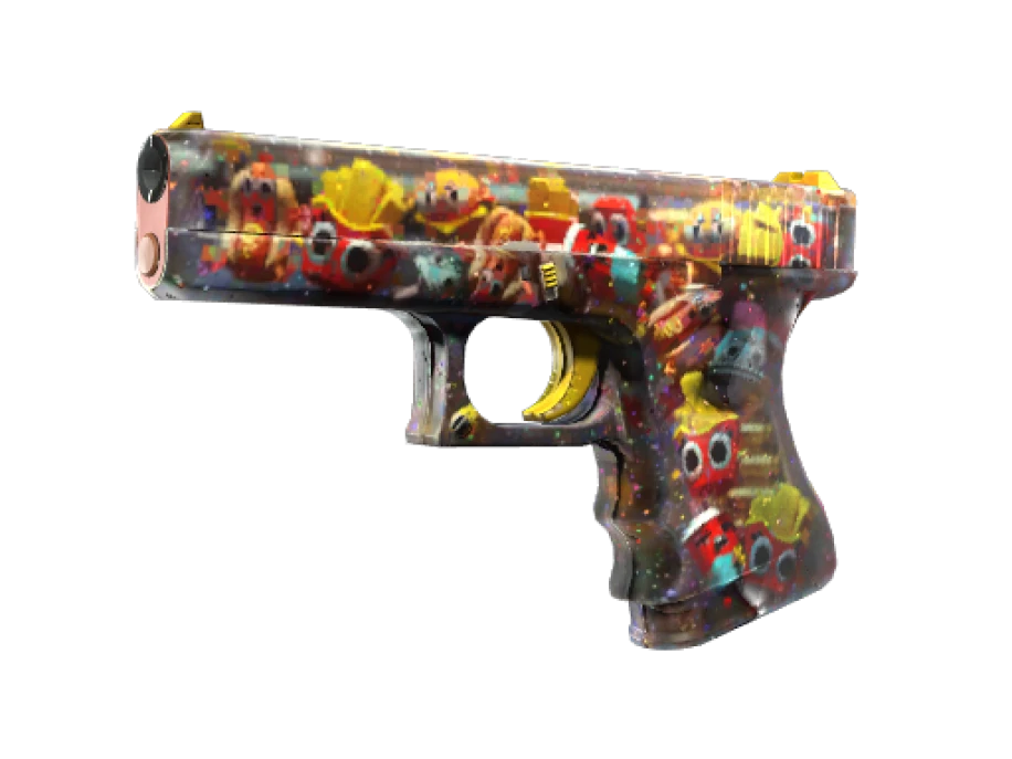 StatTrak™ Glock-18 | Snack Attack (Well-Worn)