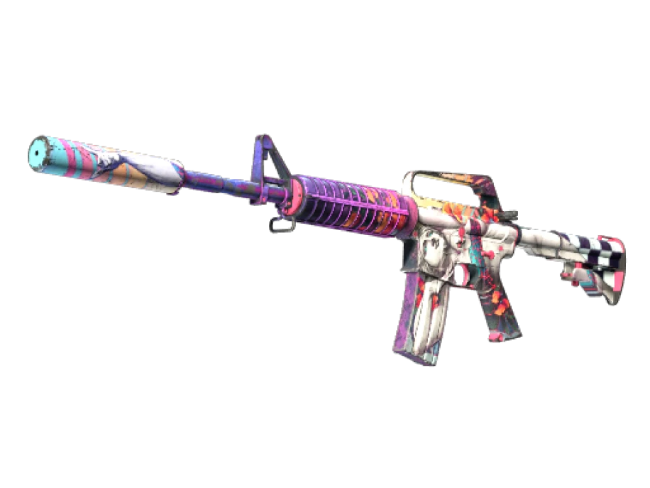 StatTrak™ M4A1-S | Vaporwave (Well-Worn)