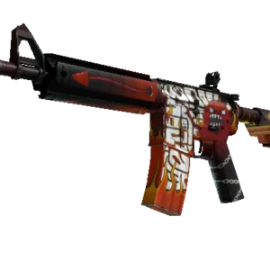 StatTrak™ M4A4 | Hellfire (Factory New)