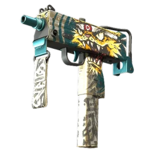 StatTrak™ MAC-10 | Cat Fight (Factory New)