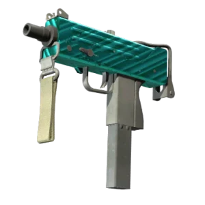 StatTrak™ MAC-10 | Malachite (Well-Worn)