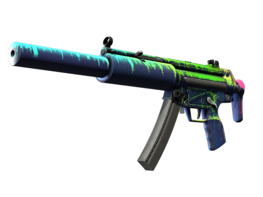 StatTrak™ MP5-SD | Phosphor (Minimal Wear)