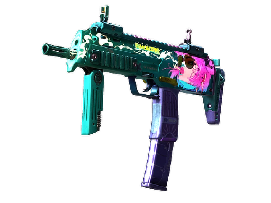 StatTrak™ MP7 | Smoking Kills (Minimal Wear)