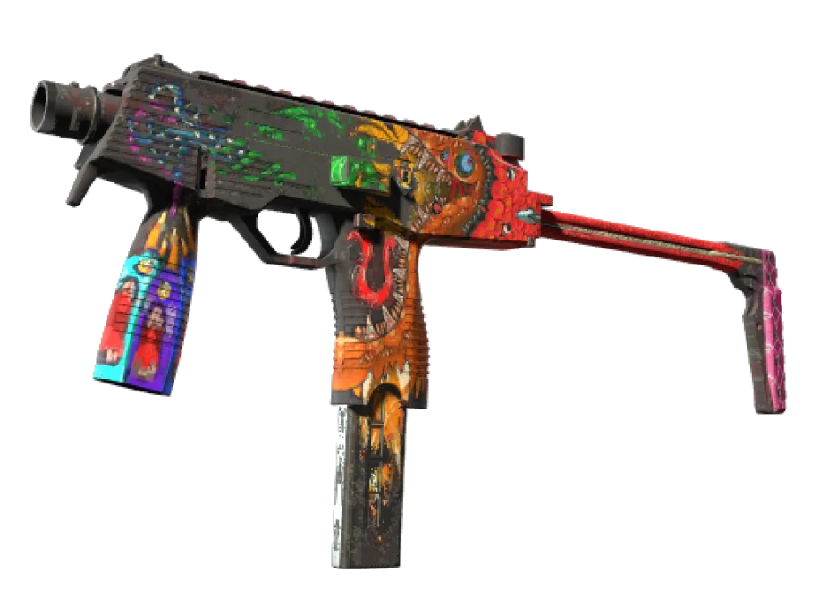 StatTrak™ MP9 | Food Chain (Battle-Scarred)