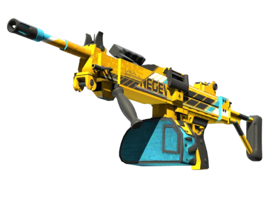 StatTrak™ Negev | Power Loader (Minimal Wear)