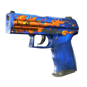 StatTrak™ P2000 | Fire Elemental (Minimal Wear)
