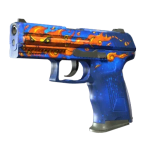 StatTrak™ P2000 | Fire Elemental (Well-Worn)