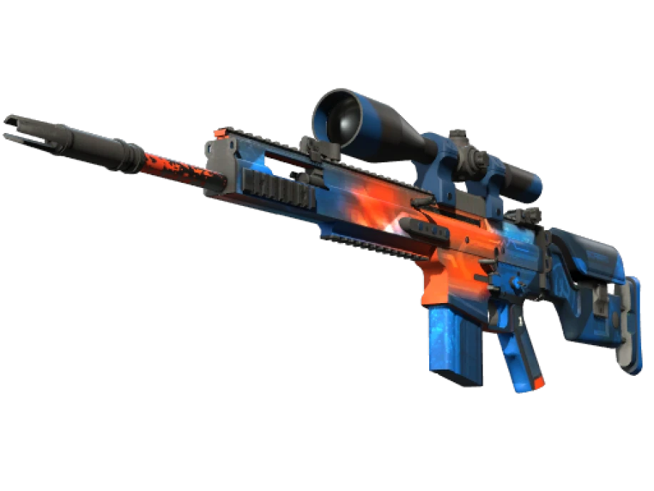 StatTrak™ SCAR-20 | Cardiac (Well-Worn)