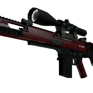 StatTrak™ SCAR-20 | Crimson Web (Minimal Wear)