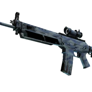 StatTrak™ SG 553 | Wave Spray (Well-Worn)
