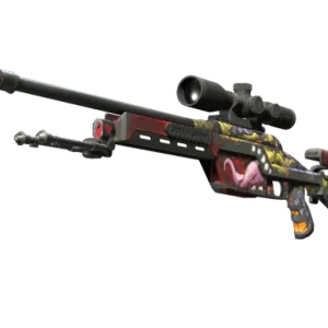 StatTrak™ SSG 08 | Bloodshot (Battle-Scarred)