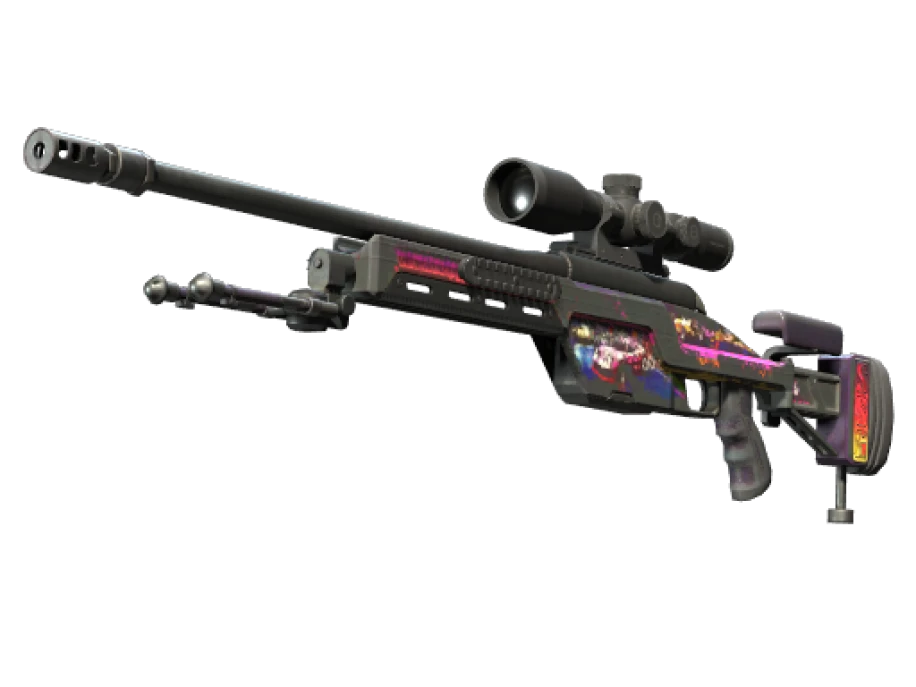 StatTrak™ SSG 08 | Turbo Peek (Battle-Scarred)