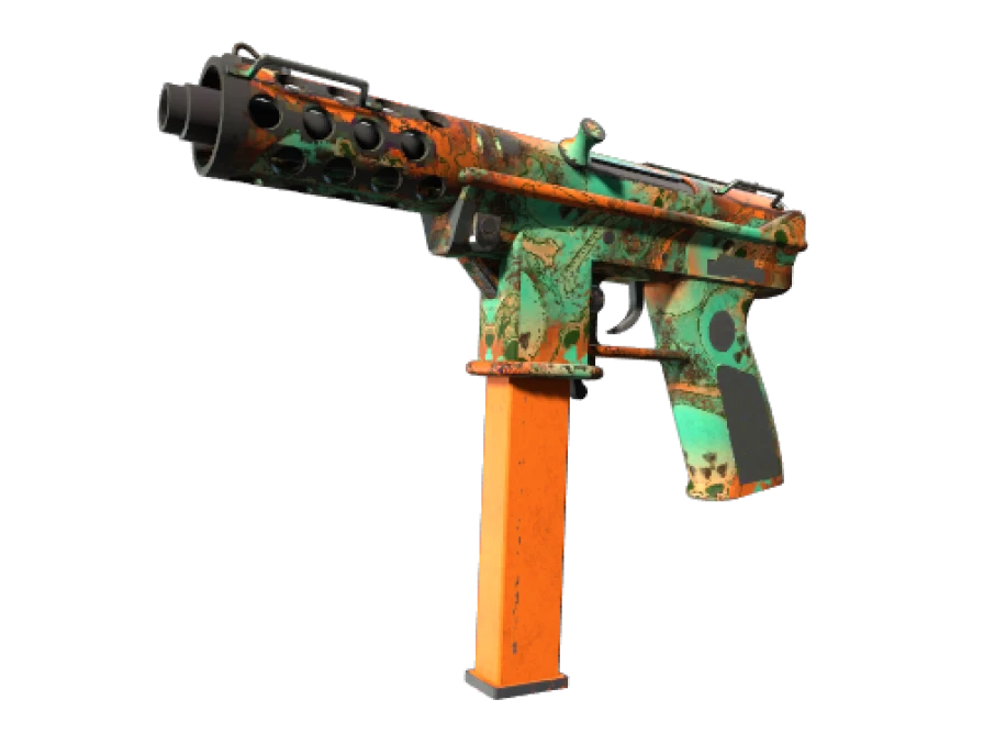 Tec-9 | Toxic (Well-Worn)