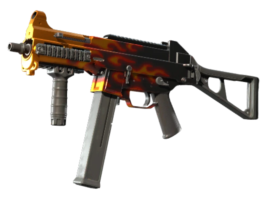UMP-45 | Blaze (Minimal Wear)