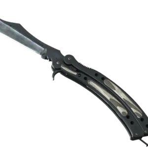 ★ Butterfly Knife | Black Laminate (Factory New)