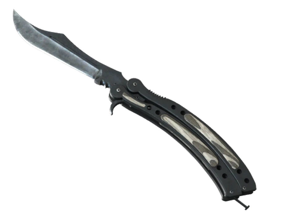 ★ Butterfly Knife | Black Laminate (Minimal Wear)