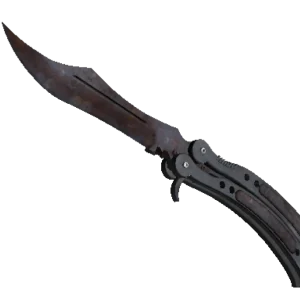 ★ Butterfly Knife | Rust Coat (Well-Worn)