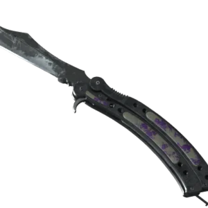 ★ Butterfly Knife | Ultraviolet (Battle-Scarred)