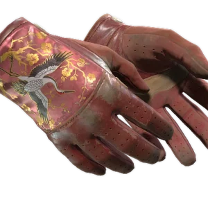 ★ Driver Gloves | Brocade Crane (Battle-Scarred)