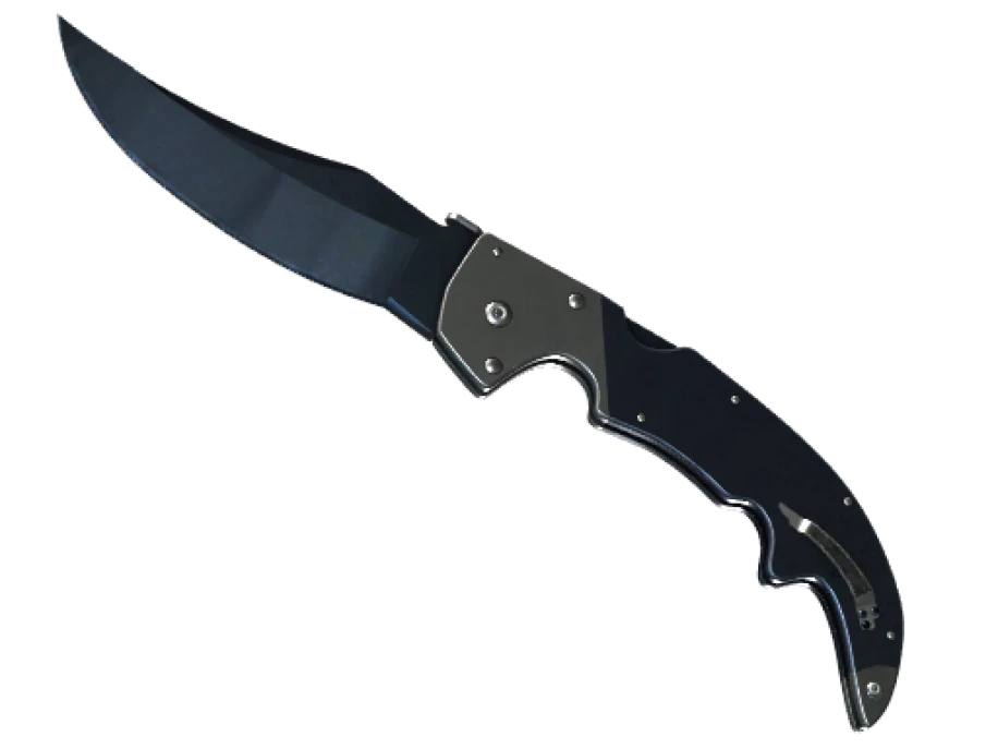 ★ Falchion Knife | Blue Steel (Well-Worn)