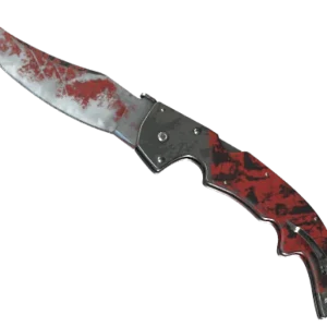 ★ Falchion Knife | Crimson Web (Battle-Scarred)