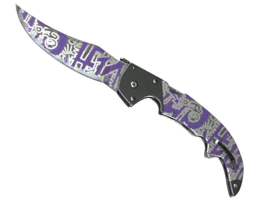 ★ Falchion Knife | Freehand (Well-Worn)