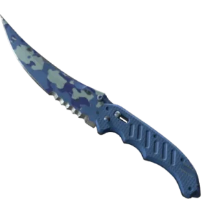★ Flip Knife | Bright Water (Well-Worn)