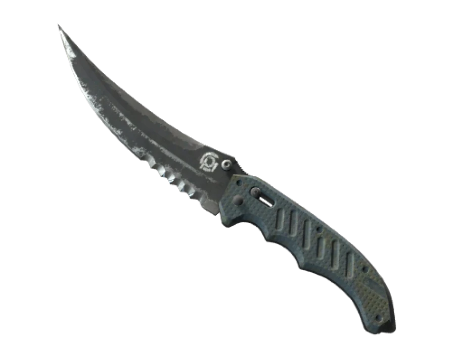 ★ Flip Knife | Night (Battle-Scarred)