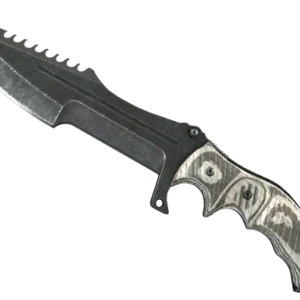 ★ Huntsman Knife | Black Laminate (Well-Worn)