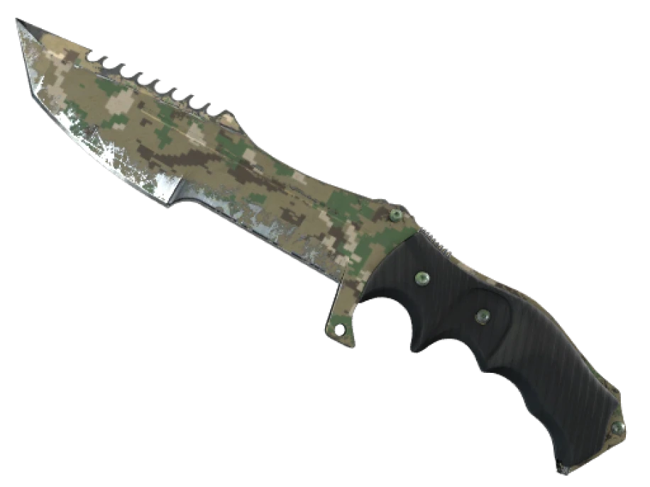 ★ Huntsman Knife | Forest DDPAT (Well-Worn)