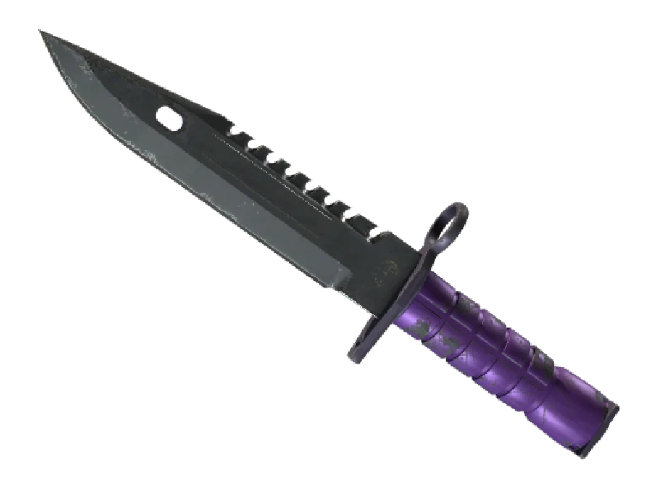 ★ M9 Bayonet | Ultraviolet (Well-Worn)