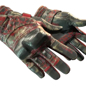 ★ Moto Gloves | Blood Pressure (Battle-Scarred)