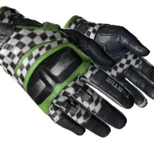 ★ Moto Gloves | Finish Line (Well-Worn)