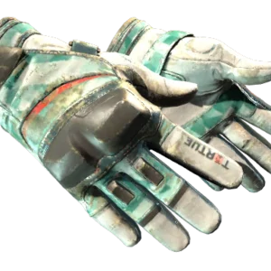 ★ Moto Gloves | Spearmint (Battle-Scarred)