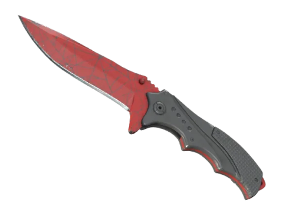 ★ Nomad Knife | Crimson Web (Well-Worn)