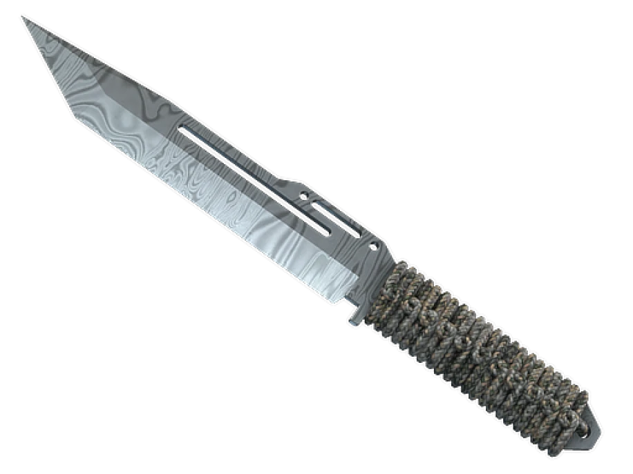 ★ Paracord Knife | Damascus Steel (Minimal Wear)