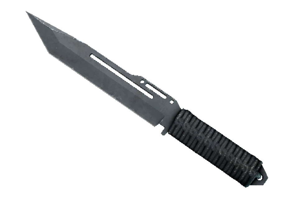 ★ Paracord Knife | Night Stripe (Well-Worn)