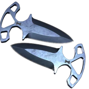 ★ Shadow Daggers | Blue Steel (Battle-Scarred)
