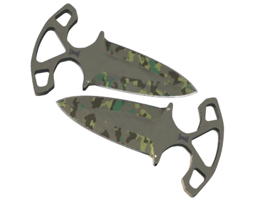 ★ Shadow Daggers | Boreal Forest (Well-Worn)
