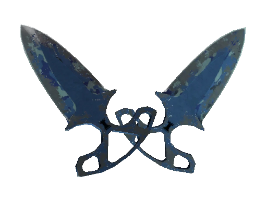 ★ Shadow Daggers | Bright Water (Battle-Scarred)