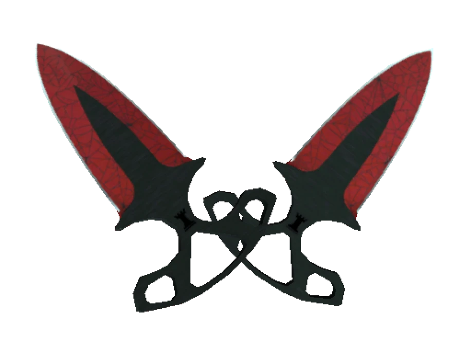 ★ Shadow Daggers | Crimson Web (Factory New)