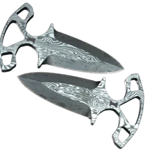 ★ Shadow Daggers | Damascus Steel (Battle-Scarred)