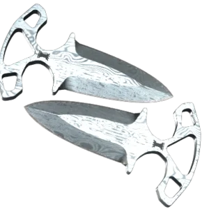 ★ Shadow Daggers | Damascus Steel (Well-Worn)