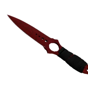 ★ Skeleton Knife | Crimson Web (Well-Worn)