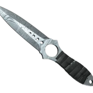 ★ Skeleton Knife | Damascus Steel (Well-Worn)