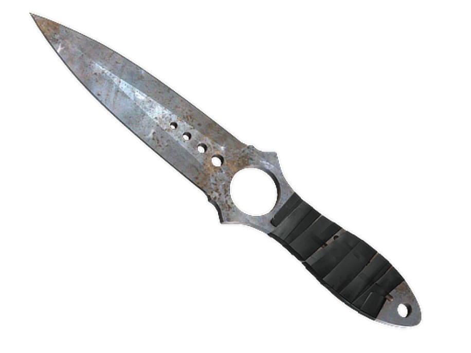 ★ Skeleton Knife | Rust Coat (Well-Worn)